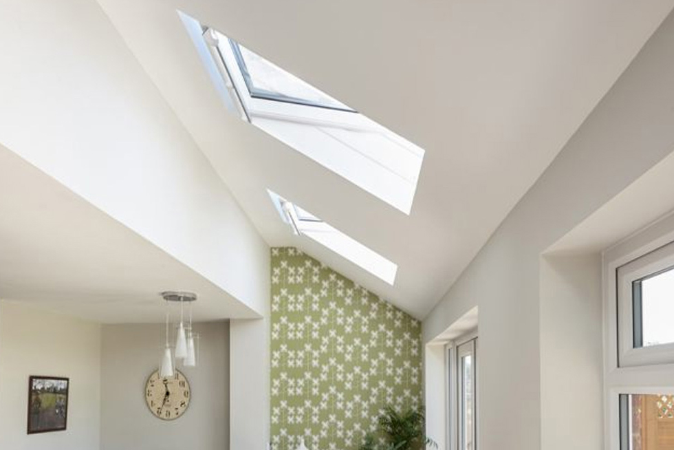 Renovering av takfönster. Ärvinge Kista