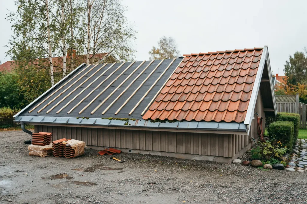 l gga om garage taket materialval lutning och vanliga misstag f r villa gare