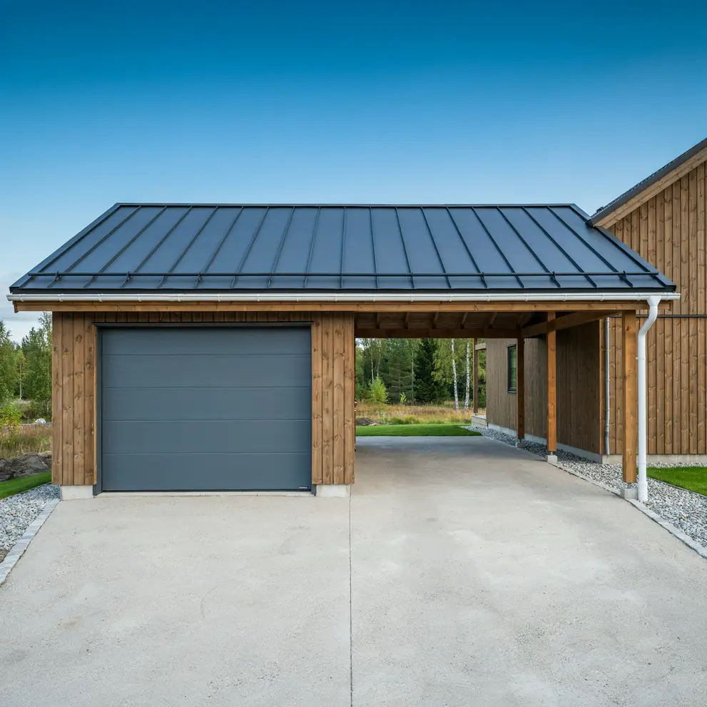 bygga carport garage ursvik sundbyberg stockholm